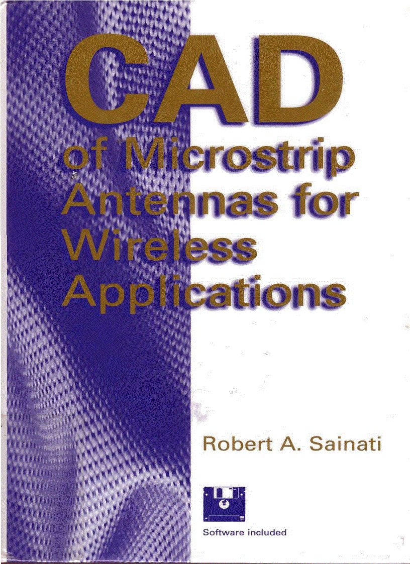 CAD of Microstrip Antennas for Wireless Applications