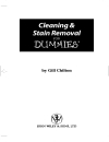 Cleaning Stain Removal for Dummies For Dummies