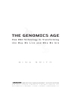 The Genomics Age How DNA Technology Is Transforming the Way We Live and Who We Are