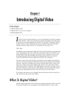 Digital Video for Dummies 3 Ed