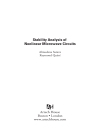 Stability Analysis of Nonlinear Microwave Circuits