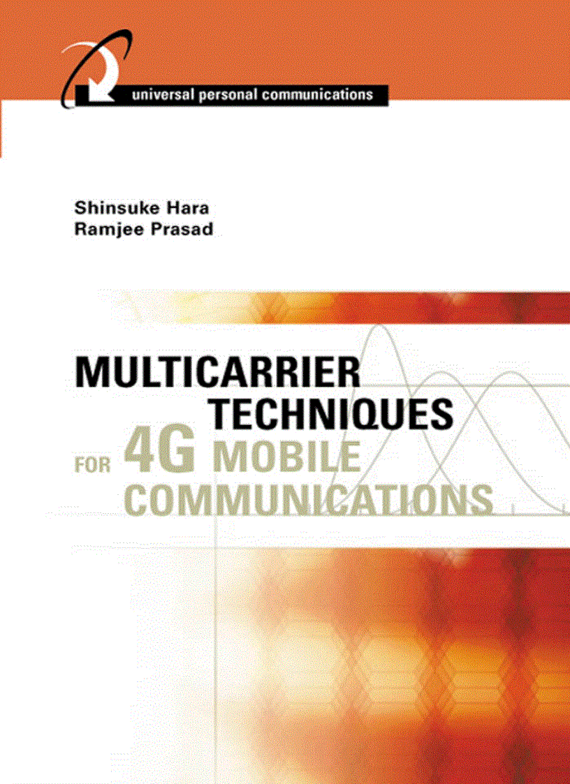 Multicarrier Techniques for 4G Mobile Communications