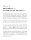 Computational Intelligence An Introduction