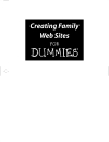 Creating Family Web Sites For Dummies