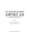 Các Giải Pháp Lập Trình ASP NET 2 0 tập 1 1