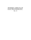 MODERN ASPECTS OF ELECTROCHEMISTRY No 31