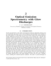 Glow Discharge Plasmas in Analytical Spectroscopy