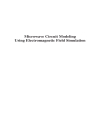 Microwave Circuit Modeling Using Electromagnetic Field Simulation