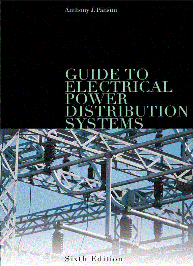 Guide to Electrical Power Distribution Systems Sixth Edition