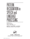 Pattern Recognition in Speech and Language Processing