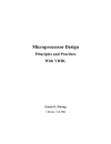 Microprocessor Design Principles and Practices With VHDL