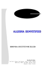 Algebra Demystified A Self Teaching Guide Demystified