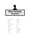 501 Word analogy questions