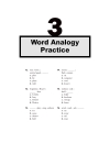 501 Word analogy questions