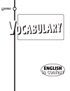 Vocabulary English in Context