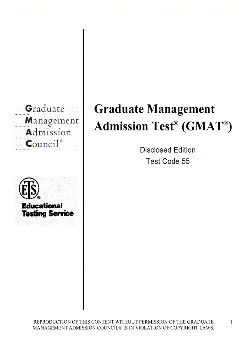 GMAT Test 55