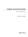 English Around the World An Introduction Cambridge 2011 Ed1