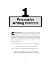 501 Writing Prompts