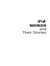 WORDS AND THEIR STORIES