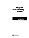 English vocabulary in use upper intermediate and advnaced