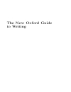 The Oxford essensial guide to writing