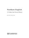 Northern English A Social and Cultural History