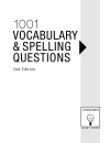 1001 vocabulary spelling questions 2e