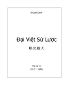 Đại Việt Sử Lược 1