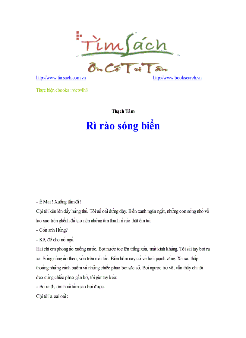 Rì Rào Sóng Biển