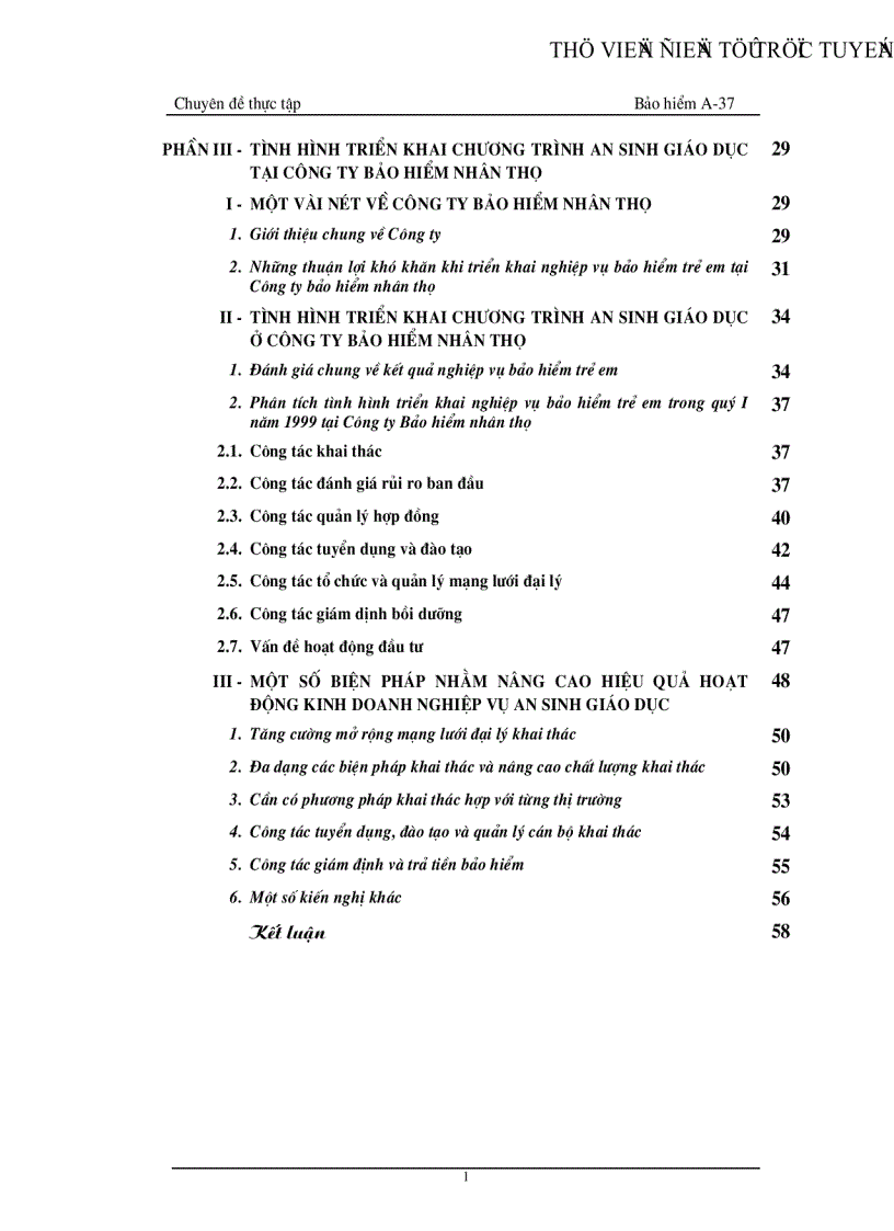 Thực trạng và một số biện pháp phát triển nghiệp vụ An sinh giáo dục