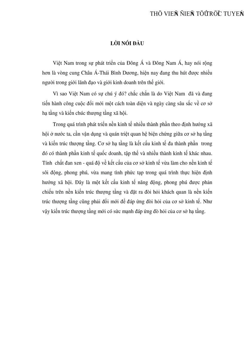 Mối quan hệ biện chứng giữa cơ sở hạt tầng và kiến trúc