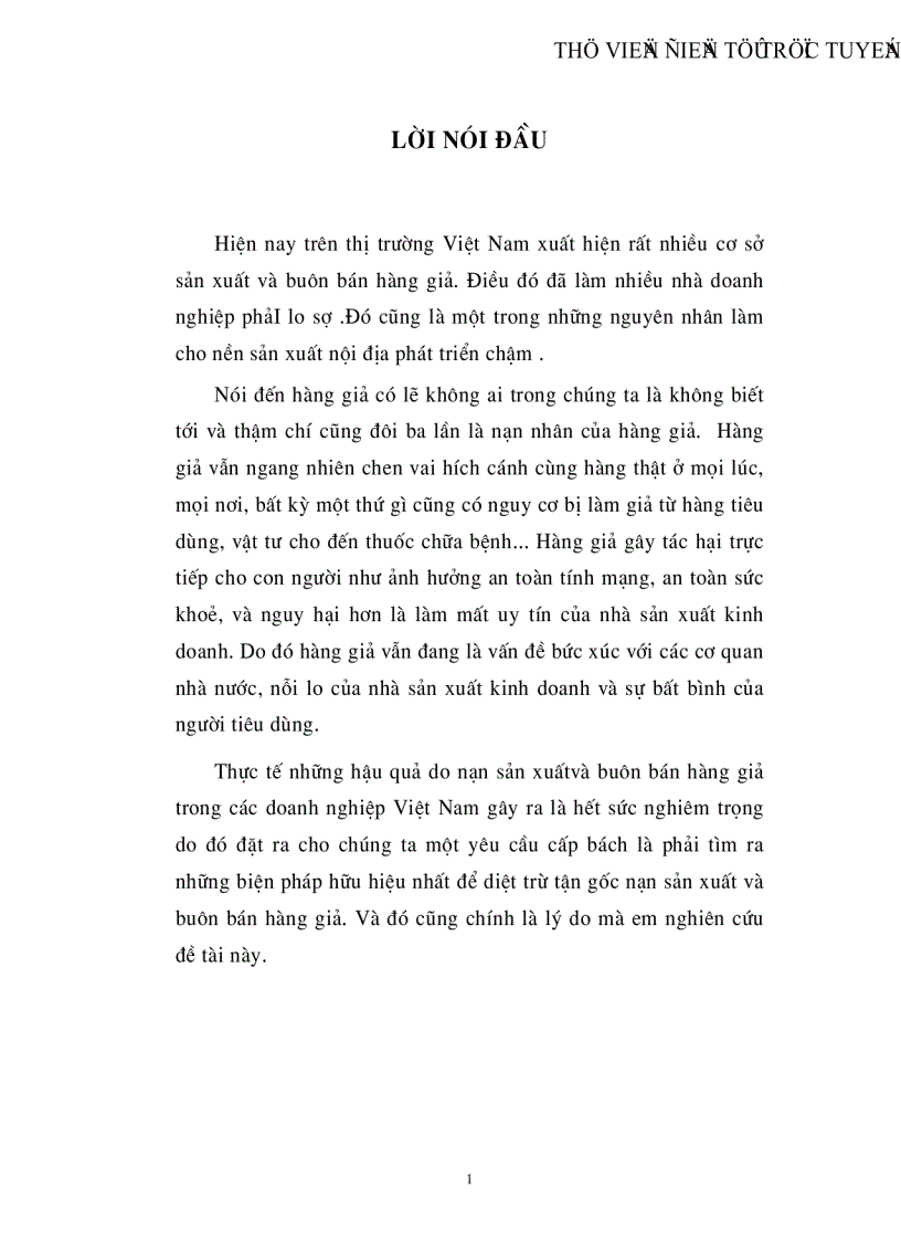 Thực trạng và giải pháp chống nạn sản xuất và buôn bán hàng giả ở Việt Nam thời gian qua