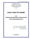 Triển vọng xuất khẩu vào thị trường Anh Quốc của các doanh nghiệp Việt Nam