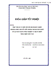 Thực trạng và một số giải pháp hoàn thiện phương thức chuyển tiền trong thanh toán quốc tế tại Ngân hàng Nông nghiệp và Phát triển Nông thôn Việt Nam