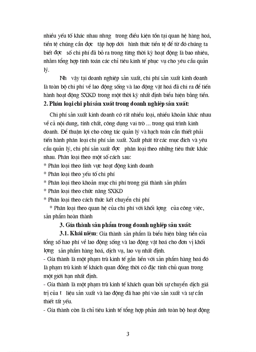 Kế toán tập hợp chi phí sản xuất và tính giá thành sản phẩm tại Công ty Thực phẩm Hà nội