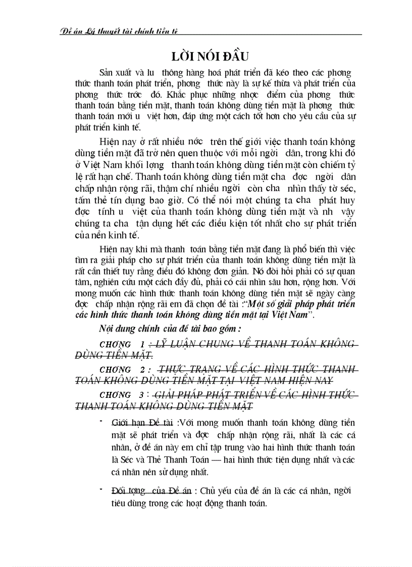 Một số giải pháp phát triển các hình thức thanh toán không dùng tiền mặt tại Việt Nam