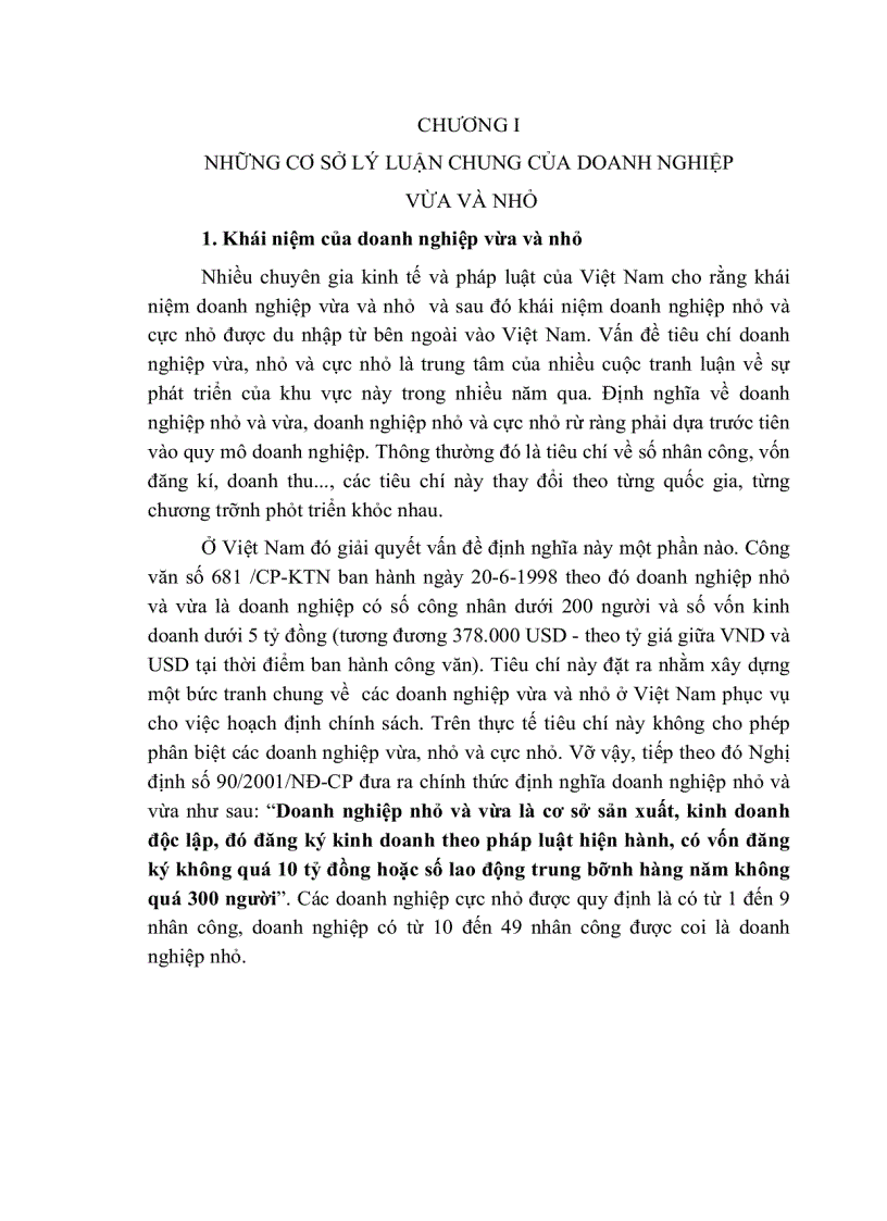 Vai trò của doanh nghiệp vừa và nhỏ của Việt Nam trong phát triển kinh tế xã hội