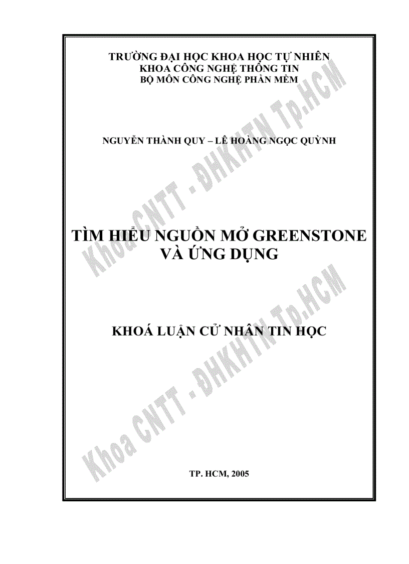 Tìm hiểu nguồn mở greenstone và ứng dụng