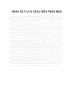Mối tuơng quan giữa phuơng pháp phân tích bằng thiết bị và phân tích bằng cảm quan trong phân tích độ cứng của sản phẩm bánh BISCUIT
