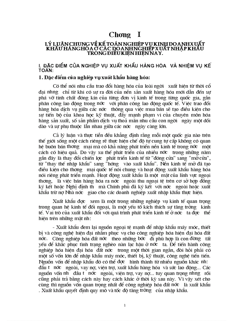 Ứng dụng tin học và hoàn thiện nghiệp vụ kế toán xuất nhập khẩu trong Doanh nghiệp xuất nhập khẩu