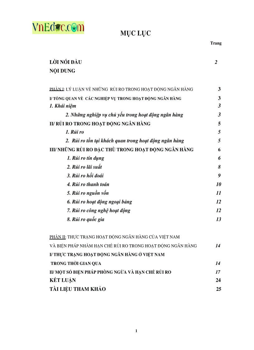 Thực trạng hoạt động ngân hàng ở Việt Nam