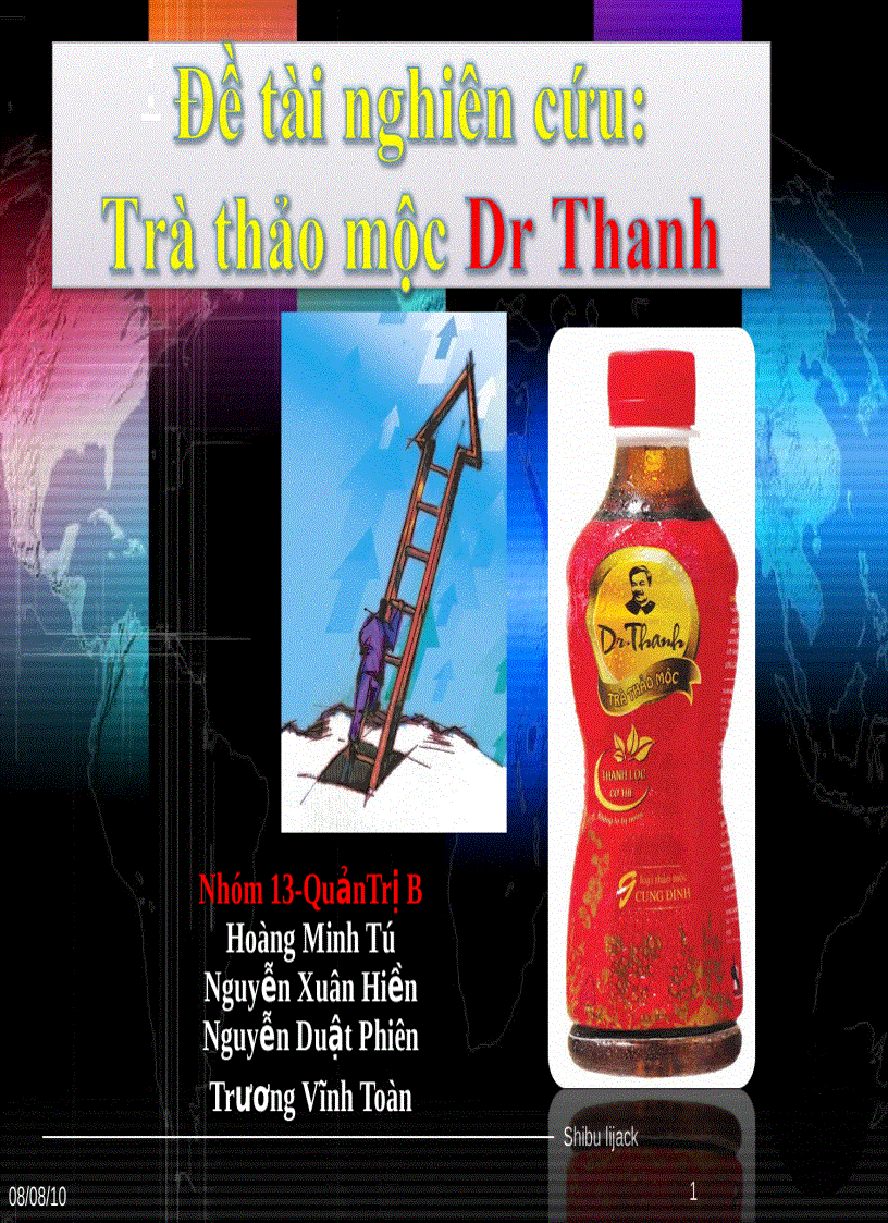 Đề tài nghiên cứu về Trà thảo mộc Dr Thanh