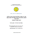 Tiềm năng thị trường cho vay du học đối với học sinh trường THPT Chuyên Thoại Ngọc Hầu