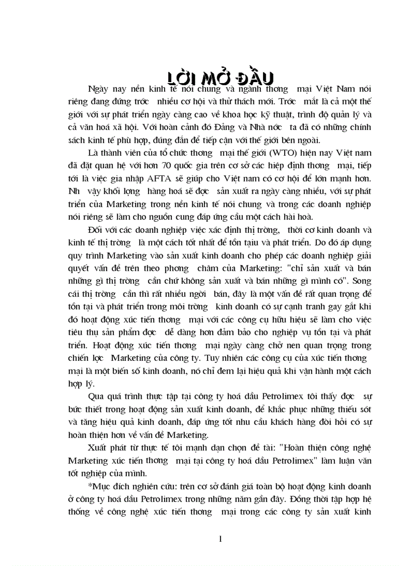 Marketing tại petrolimex