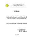 Khảo Sát Đặc Tính Nông Học Năng Suất Và Một Số Đặc Tính Phẩm Chất Hạt Của 13 Giống Dòng Nếp Tại Trại Giống Bình Đức Vụ Đông Xuân Năm 2004 2005