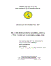 Phân Phân tích tình hình hoạt động kinh doanh của công ty Thuận An giai đoạn 2006 2008