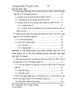Giải pháp nâng cao chất lượng cho vay đối với lĩnh vực đầu tư xây dựng cơ bản tại ngân hàng Đầu Tư và Phát triển chi nhánh Quảng Trị