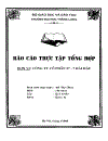 Báo cáo thực tập tại Công ty Cổ phần 27 7 Hải Hậu