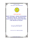 Phân tích quy trình thẩm định tín dụng trung dài hạn tại Ngân hàng thương mại cổ phần ngoại thương Việt Nam chi nhánh An Giang