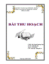 Bài thu hoạch ngành thư viện